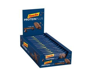 PowerBar 30% Protein Plus Energibar Chokolade x15