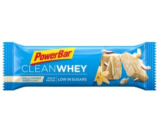 Barrita energética PowerBar Clean Whey Vainilla Coco x18