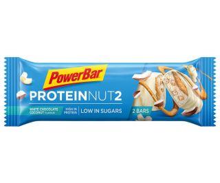 Barrita energética PowerBar Protein Nut2 Chocolate con Leche Almendras x18