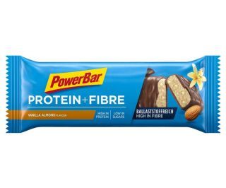 Barrita energética PowerBar Protein Plus Fibra Vainilla Almendra x24