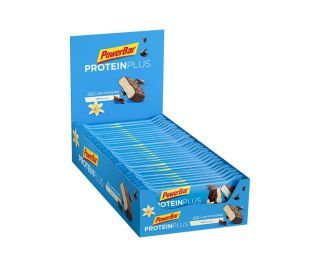 Barrita energética PowerBar Protein Plus Low Sugar Vainilla x30