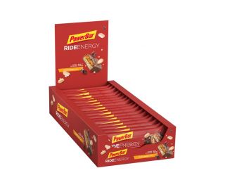 Barre énergétique PowerBar Ride Energy Caramel Cacahuète x18