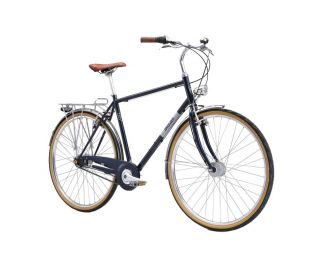 Breezer Downtown 7+ Cityrad Blau