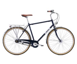 Breezer Downtown 7+ Cityrad Blau