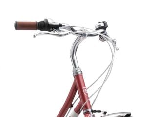 Bicicleta urbana Breezer Downtown EX ST Rojo