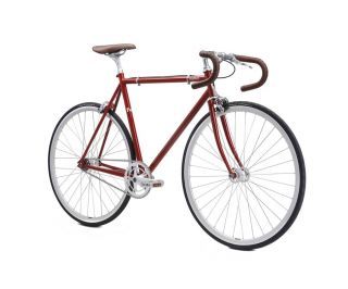 Fuji Bikes Feather Fixie / Singlespeed Fahrrad Brick Red