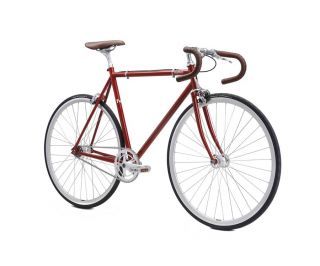 Fuji Feather Brick Red Fixie & Single Speed