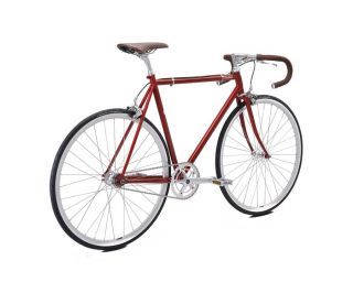 Fuji Bikes Feather Fixie Bike and Single Speed Brick Red