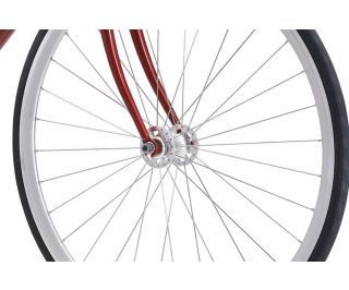 Fuji Bikes Feather Fixed gear / Singlespeed fiets Brick Red