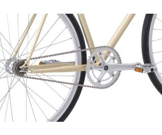 Fuji Bikes Feather Fixie / Singlespeed Fahrrad Ivory