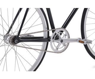 Fuji Bikes Feather Fixed gear / Singlespeed fiets Midnight Black