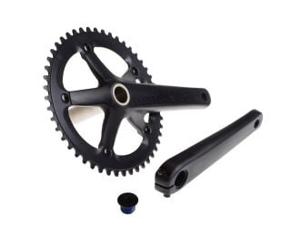 BLB Notorious Track 48T Crankset - Black