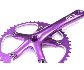 PoloandBike 46t Crankset - Paars