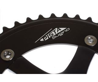 Sugino Pista 44t Crankset - Black