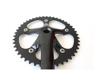 Mighty 46t 165mm Crankset - Black