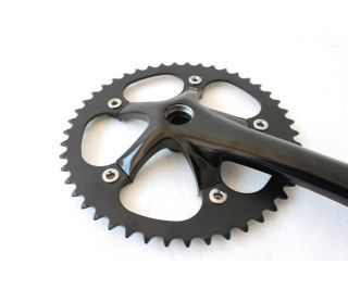 Mighty Crankset 165mm 46t - Zwart