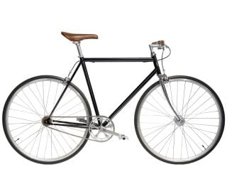 Bicicletta Single Speed Jitensha Tokyo Black/Alu/Camel