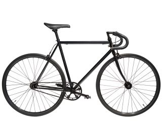 Jitensha Singlespeed ​​Fahrrad - Black/Black/Black