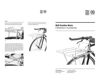 Porte-bagages Avant BLB Frontier Noir