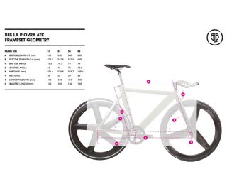 BLB La Piovra ATK Frameset - Matte Black