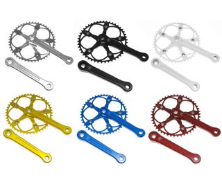 BLB Pista Vera Crankset - Zilver