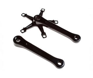 BLB Super Pista Crank Arms 165mm Black