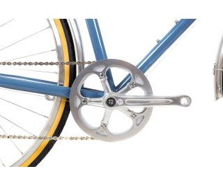 BLB Beetle 8 Speed Town Bike - Moss Blue