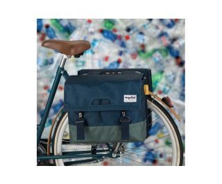 Urban Proof Recycled Pannier Bags Double 40L - Green