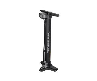 Topeak Joeblow Twin Turbo Floor pump Pressure gauge - Black