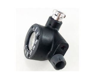 Topeak AirBooster G2 Pumpe Druckanzeige CO2 - Schwarz