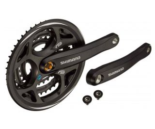 Juego de bielas Shimano Altus FC-M311 170 mm Negro