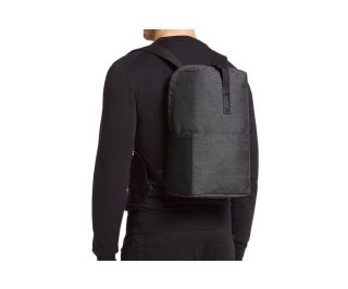 Black Brooks Dalston Medium Tex Nylon backpack for cyclists