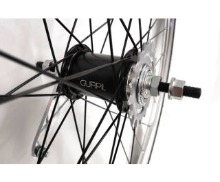 Roue Arrière Rétropédalage Santafixie 30mm + Chambre à air + Pneu Argent