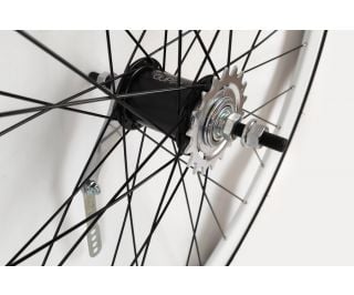 Santafixie Terugtrapem 30mm Achterwiel + Binnenband + Band - Wit