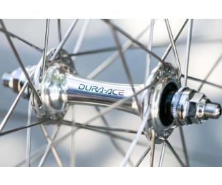 Moyeu avant Shimano Dura-Ace Track HB-7710 164 mm 36 trous Argent