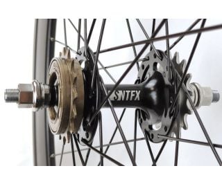 Coppia Ruote Santafixie 60mm + Camere d'aria + Copertoncini Nero