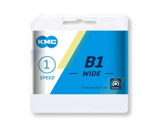 Cadena KMC B1 112 Eslabones Single Speed Negro
