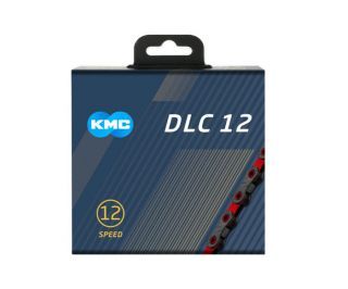 KMC DLC12 Chain 12S 126 Links - Red