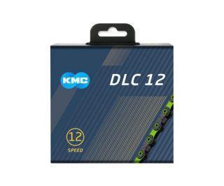 KMC DLC12 Chain 12S 126 Links - Green