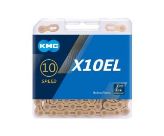 KMC X10EL Chain 10S 114 Links Gold