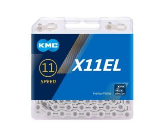 Cadena KMC X11EL 11V 118 Eslabones Plata