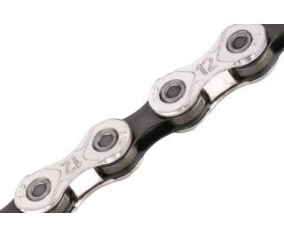 KMC X12 Chain 12S 126 Links Black - Silver