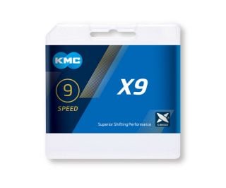 KMC X9.93 Kette für 9-fach Schaltung - silber