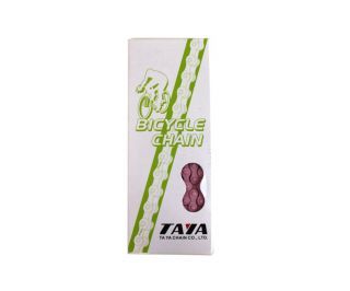 Taya 410B Kette für Singlespeed - rosa