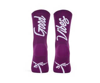 Pacific and Co. Good Vibes Socken - aubergine