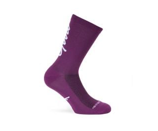 Chaussettes Pacific and Co Good Vibes Aubergine