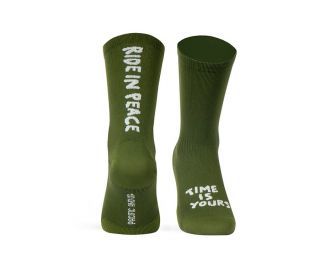 Pacific and Co Ride In Peace Socks - Green