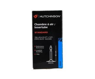 Hutchinson Standard Slange Presta 700x20-25-60 mm - Sort