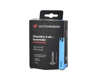 Hutchinson Standard Inner Tube Presta 700x25/30C - Black