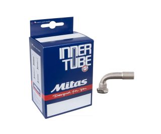 Mitas Classic 12 1/2x1.75/2.50 Schrader Inner Tube curve 90º Black